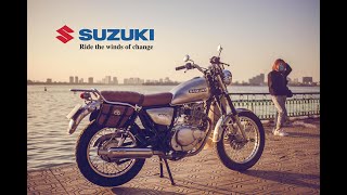 Suzuki GN250 Classic Motorcycle Cinematic Video [upl. by Annaujat343]