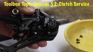 How to service and maintain your Shimano rear derailleur clutch [upl. by Aehtorod]