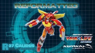 MMC Reformatted R27 Calidus Official Video Manual [upl. by Borlow]