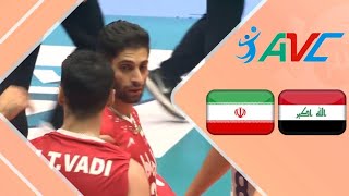 Iran vs Iraq  Highlights  AVC Mens Asian Volleyball Championship 2023  خلاصه والیبال ایران عراق [upl. by Andriana]