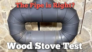 Will This Crazy Wood Stove Pipe Experiment Work Part 1 [upl. by Danyelle799]