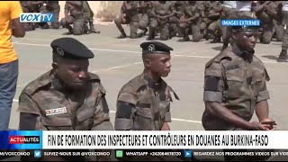 Fin de formation des inspecteurs et contrôleurs en douanes au Burkina Faso [upl. by Ociral661]