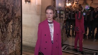 Samuel Benchetrit Natalia Vodianova Pierre Niney and more at Berluti Fashion Show [upl. by Calandria]