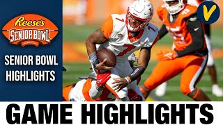 2022 Reeses Senior Bowl Game Highlights  2022 Senior Bowl [upl. by Hanah111]