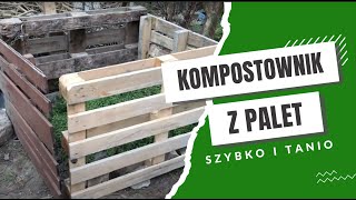 6 Jak zrobić kompostownik z palet [upl. by Siuoleoj]