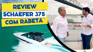 REVIEW DA PRIMEIRA SCHAEFER 375 COM MOTOR DE CENTRO RABETA [upl. by Konikow616]