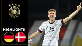 Neuhaus scores in Thomas Müllers comeback Germany vs Denmark 11  Highlights  Friendly [upl. by Eatnuahs810]