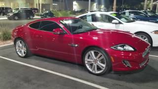 My new Jaguar XK Italian Racing Red [upl. by Petua]