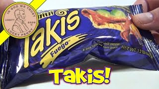 Mini Takis Fuego Mexican Snack Food Barcel [upl. by Hanser]