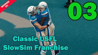 Madden 24 USFL Slow Sim Franchise  Breakers  Ep 3  Home Opener Against Our Rivals [upl. by Cobby]