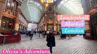 Visiting Leadenhall Market LondonOlivia’s Adventure [upl. by Navlys]