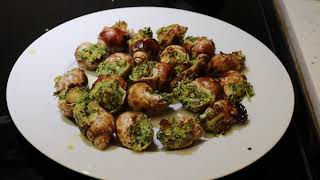 French Cuisine  Escargot with Garlic Butter [upl. by Nnaoj975]