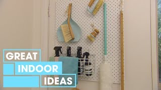 How to Create Storage Behind Doors  Indoor  Great Home Ideas [upl. by Alleciram689]