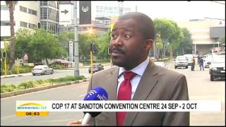 CITES COP17 conference at Sandton Convention Centre [upl. by Demodena]