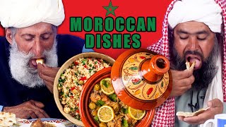 Tribal People Try Moroccan Dishes For The First Time [upl. by Uyerta]