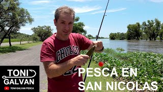 PESCA DE RIO EN SAN NICOLAS 012024 [upl. by Fatsug418]