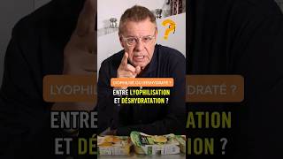 Lyophilisation ou déshydratation lyophilisation deshydratation [upl. by Kitchen]