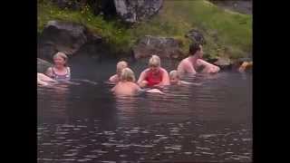 Landmannalaugar hot springs on Iceland [upl. by Eelyak162]