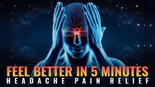 Quick Migraine Headache Pain Relief 174 Hz Music  Alpha Waves Heals migraine Nausea and Headache [upl. by Kos]