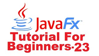 JavaFx Tutorial For Beginners 23  JavaFX TableView [upl. by Waechter61]