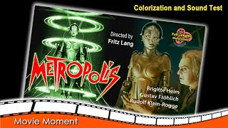 MOVIE MOMENT  Robot Maria Transformation — Metropolis  2 minutes [upl. by Urbanus]