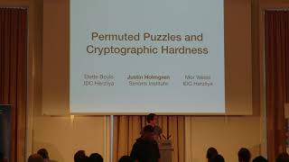 Permuted Puzzles and Cryptographic Hardness TCC 2019 [upl. by Silisav252]