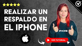 Cómo REALIZAR UN RESPALDO en el iPhone iPad o iPod Touch con iCloud ☁️ No Pierdas tu Información ☁️ [upl. by Elliot847]