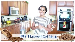 DIY Flaxseed Gel Skin Tightening Mask [upl. by Ava]