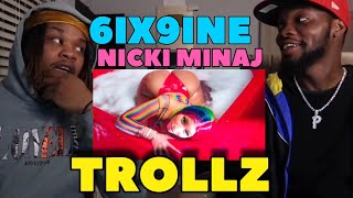 TROLLZ  6ix9ine amp Nicki Minaj Official Music Video  REVIEW [upl. by Yettie]