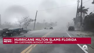 Hurricane Milton slams Florida [upl. by Gillie]