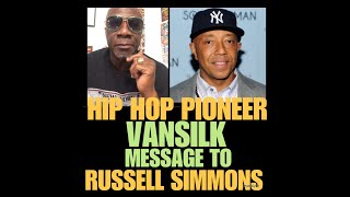 NIMH Ep 715 Hip Hop Pioneer VANSILK message to Russell Simmons [upl. by Pablo]