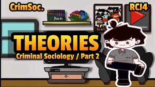 CRIMINOLOGY THEORIES Part 2 TAGALOG  Recap Episode [upl. by Gowrie]