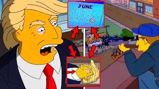 15 Times The Simpsons Predicted The Future TRUMP RALLY [upl. by Coco]