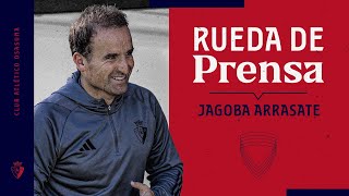 Rueda de prensa de Jagoba Arrasate previa al partido Osasuna vs Sevilla  22092023 [upl. by Kresic491]