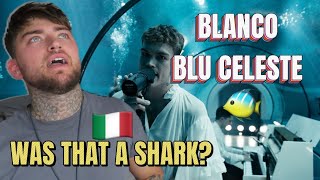 First Time Hearing BLANCO  Blu Celeste Underwater Live Session REACTION [upl. by Adlanor]