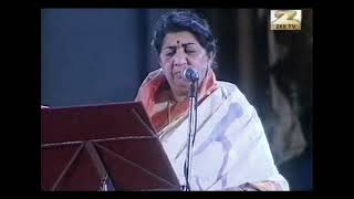 Ajeeb Dastan Hai Yeh  Lata Mangeshkar Live Hydrebad Concert  Dil Apna Aur Preet Parai [upl. by Nuriel244]