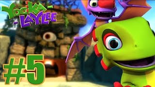 Yooka  Laylee Gameplay Walkthrough Part 5 World 1 Boss  100  Walkthrough [upl. by Gensmer224]