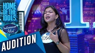 Hasil latihan setiap hari Ainun dapat Golden Ticket  AUDITION 4  Indonesian Idol 202 [upl. by Hallagan]