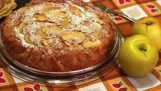 Ricetta dolce veloce Torta di mele allacqua [upl. by Neened]