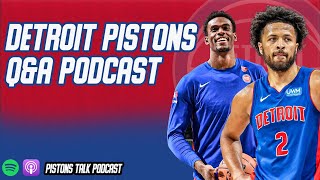 Detroit Pistons Offseason QampA  Pistons Talk Podcast [upl. by Ttekcirc]