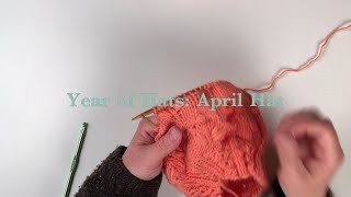 Flower Puff Stitch Kelbourne Woolens Year of Hats [upl. by Ntisuj]