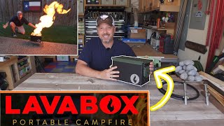 LAVABOX Portable Campfire in an AMMO CAN [upl. by Nolyad]