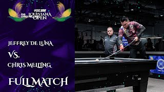 Jeffrey De Luna vs Chris Melling  Louisiana Open 2024 [upl. by Neelear]