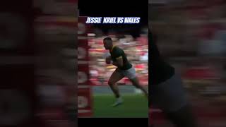 Jessie Kriel likes scoring against Wales 💪💪💪springboks rugbyhighlights jessiekriel [upl. by Roche]