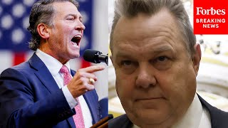 This Man Tried To Destroy My Family Ronny Jackson Goes Wild Against Jon Tester At Trump Rally [upl. by Hailat]