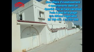 4 Appartements à vendre en face Carrefour Hammamet  Agence Ghalleb [upl. by Emaj]