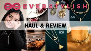 Everstylishcom Haul and Honest Review  Starting just for ₹49 😱 Necklaces earrings rings etc [upl. by Anined]