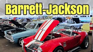 BarrettJackson Scottsdale 2024  Car Corral 3 Walk Thru  Over 2 hours of cars for sale [upl. by Ahsini238]