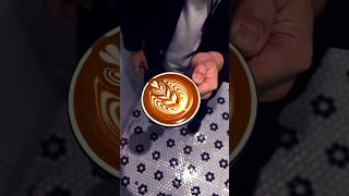 Latteart love its coffeart coffeeart coffee latteeart latteart trending viralshort [upl. by Ahsitnauq]