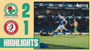 Blackburn Rovers 21 Bristol City  Highlights [upl. by Bloch]